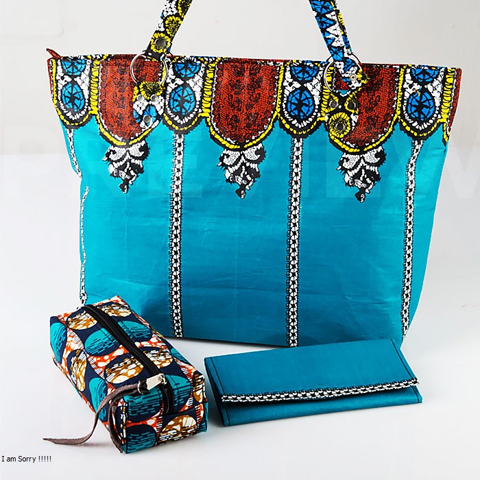 Ankara African Print Purse | Handmade Tote Bags for Sale | Africa Blooms